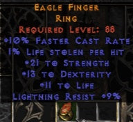 Eagle Finger Ring - West Ladder