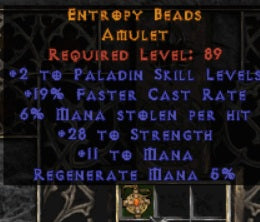 Entropy Beads Amulet - East Ladder