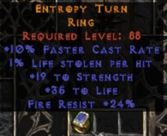 Entropy Turn Ring - Europe Ladder