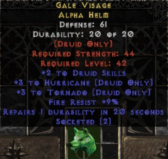 Gale Visage Alpha Helm - Europe Ladder