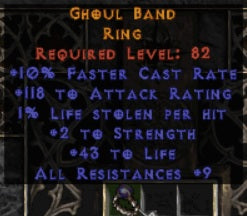Ghoul Band Ring - Europe Ladder