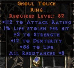 Ghoul Touch Ring - Europe Ladder