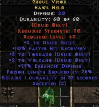 Ghoul Visor Hawk Helm - West Ladder