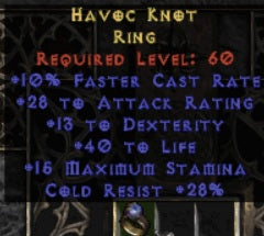 Havoc Knot Ring - East Ladder
