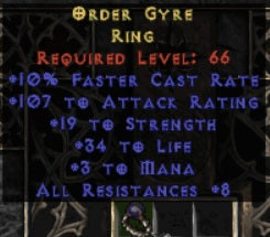Order Gyre Ring - West Ladder
