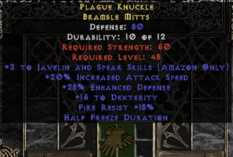 Plague Knuckle Bramble Mitts - West Ladder