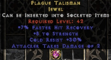 Plague Talisman Jewel - East Ladder