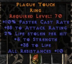 Plague Touch Ring - East Ladder