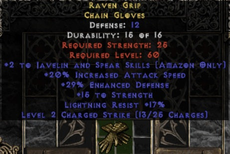Raven Grip Chain Gloves - East Ladder