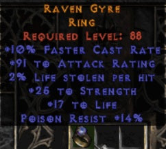 Raven Gyre Ring - West Ladder