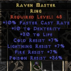 Raven Master Ring - Europe Ladder