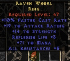 Raven Whorl Ring - Europe Ladder