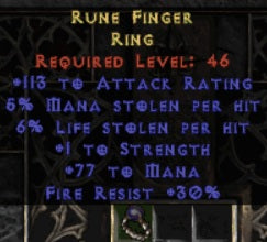 Rune Finger Ring - Europe Ladder
