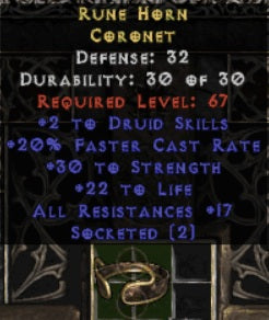 Rune Horn Coronet - Europe Ladder