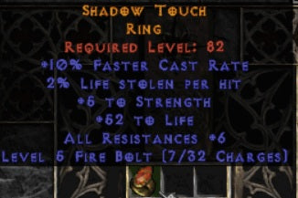 Shadow Touch Ring - East Ladder