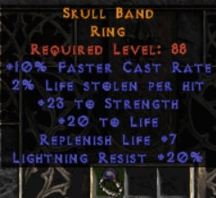 Skull Band Ring - West Ladder