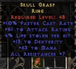 Skull Grasp Ring - Europe Ladder