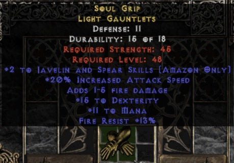 Soul Grip Light Gauntlets - East Ladder