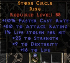Stone Circle Ring - East Ladder