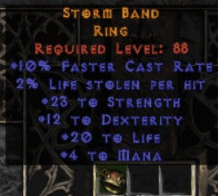 Storm Band Ring - East Ladder