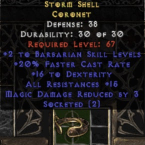 Storm Shell Coronet - West Ladder