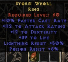 Storm Whorl Ring - Europe Ladder