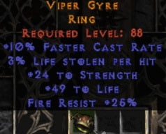 Viper Gyre Ring - Europe Ladder