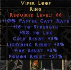 Viper Loop Ring - West Ladder